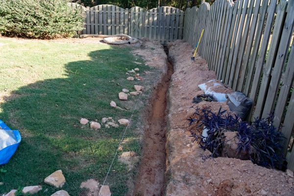 Trench Drain Installation in Southport