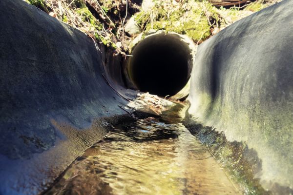 Drainage Swale Installation in Southport