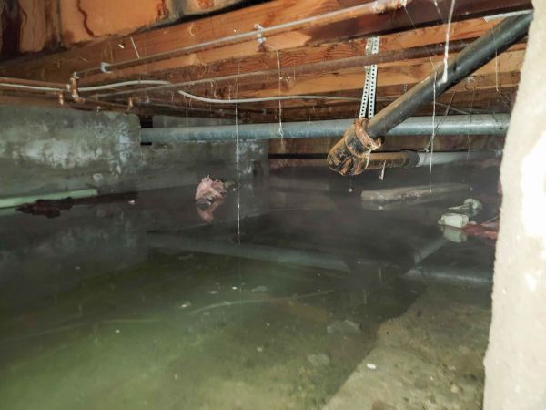 Crawlspace Drainage in Southport