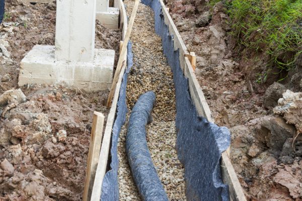 French Drain Installation in Southport